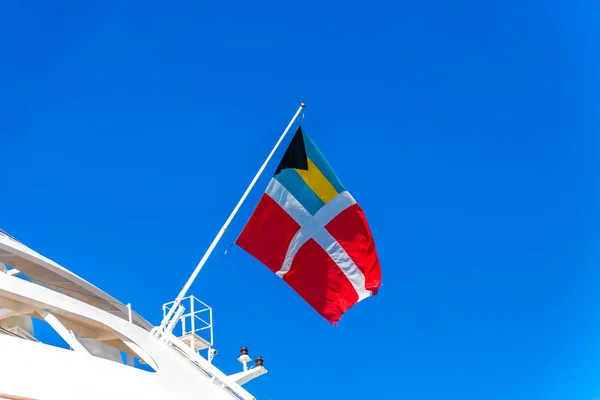 Vlajka Baham registru — Stock fotografie