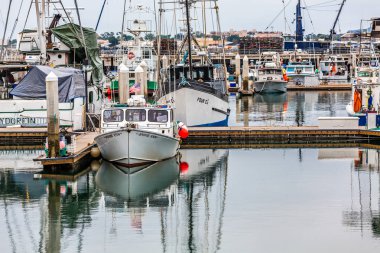 Dock with Fishing Boats