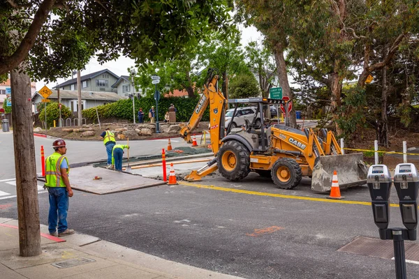 Construção da Rua Monterey — Fotografia de Stock