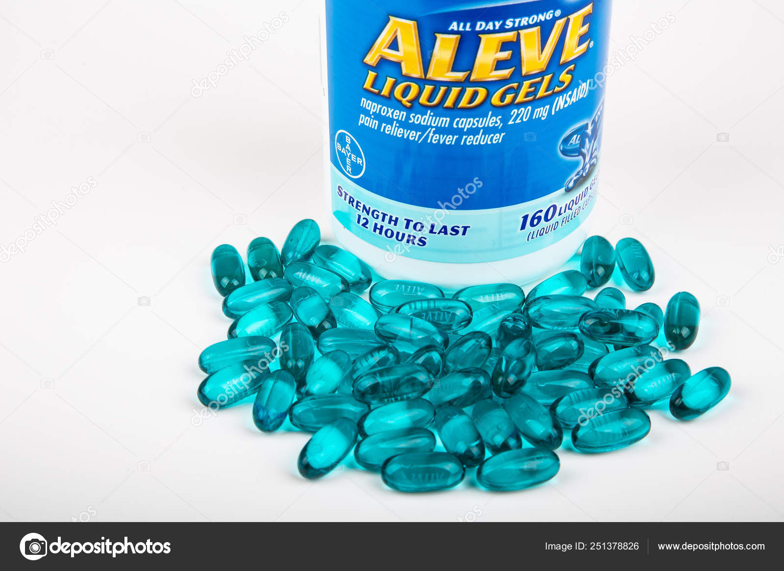 aleve gel capsules