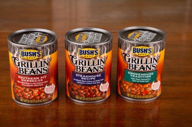 Konserve fasulye grillin