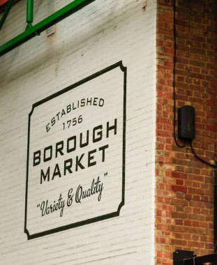 Borough Market tuğla duvar