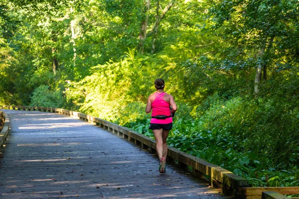 Runner in Rosa — Foto Stock