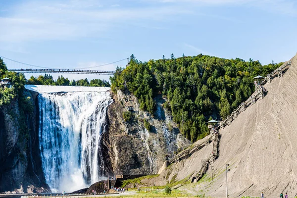 Montmorency Falls en trappen — Stockfoto
