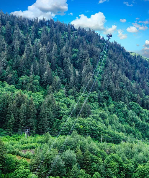 Skylift a Juneau — Foto Stock