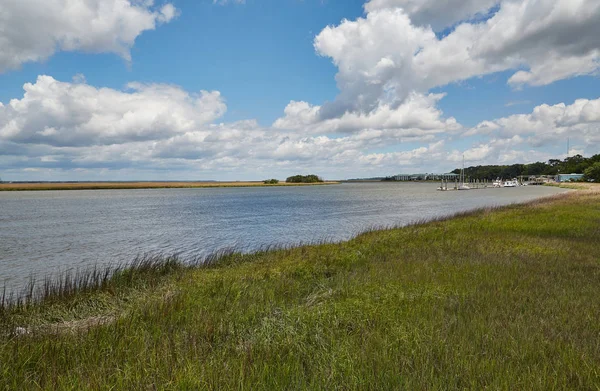 Salt water Marsh — Stock Photo, Image