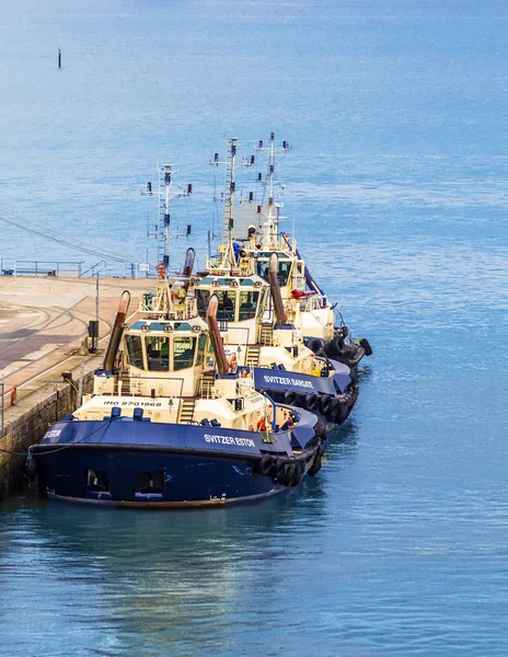 Dwa Tugboats w Southampton — Zdjęcie stockowe