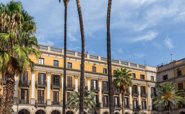 İspanyol Avlusu'nda Palmiye Ağaçları