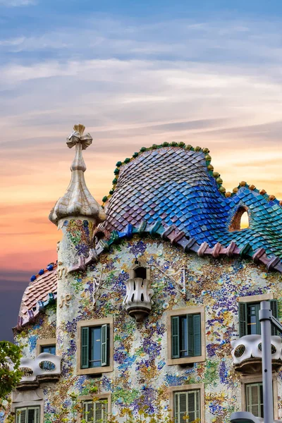 Colorful Architecture in Barcelona — Stock Photo, Image