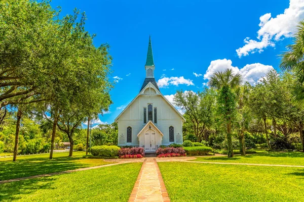 Iglesia Metodista Blanca — Foto de Stock
