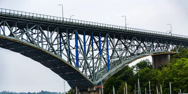 Groene Schraag brug — Stockfoto