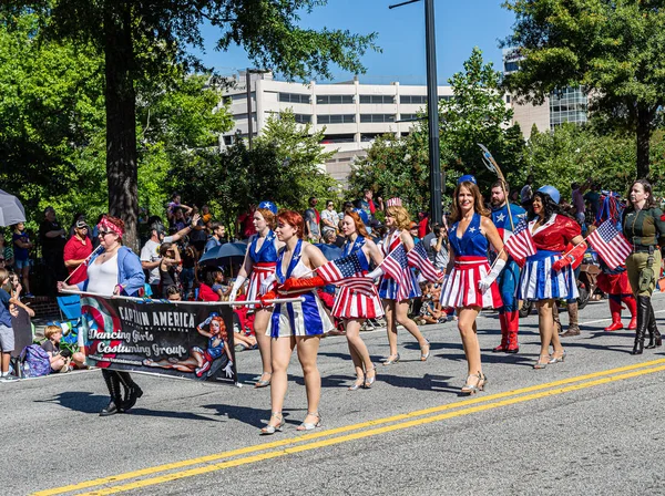 Drachenparade 2019 in Atlanta — Stockfoto