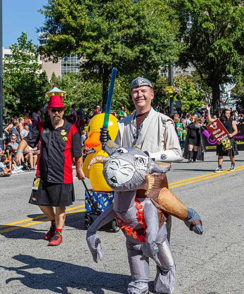 DragonCon Parade 2019 w mieście Atlanta — Zdjęcie stockowe