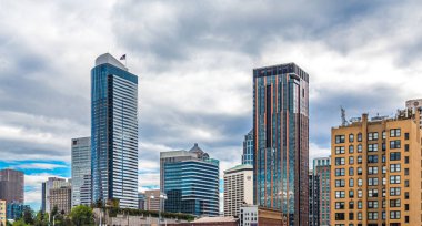 Seattle'daki Yüksek Binalar