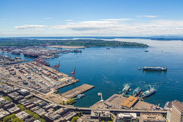 Terminal de fret à Seattle — Photo