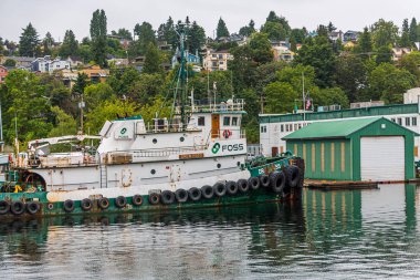 Foss Tugboat Lake Union içinde