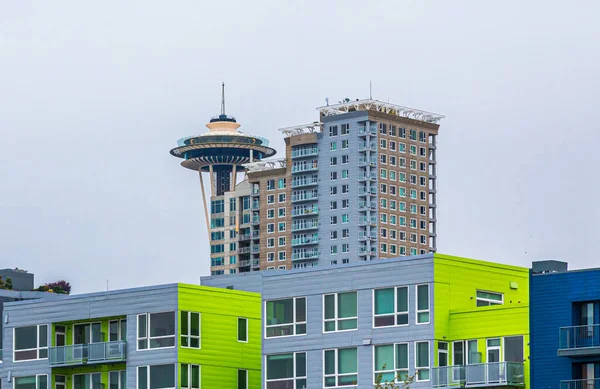 Moderni condomini Seattle — Foto Stock