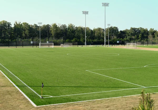 Soccer Field from Above — Stock Photo, Image