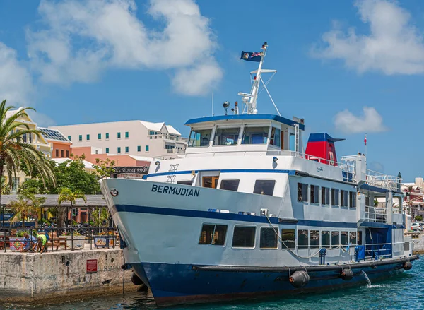 Barco turístico bermudiano — Fotografia de Stock