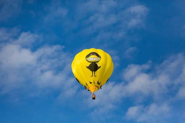 Großer schwarzer Vogelballon — Stockfoto