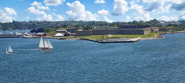 Fort Adams a Newport, Rhode Island — Foto Stock