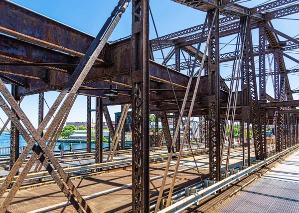 Steel Girder Bridge — Stock Photo, Image