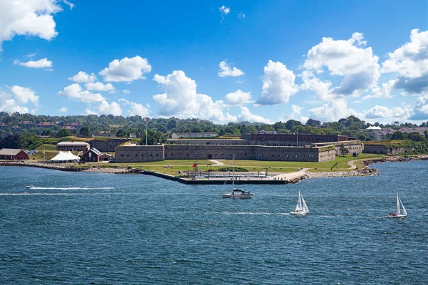 Fort Adams w Newport Rhode Island — Zdjęcie stockowe