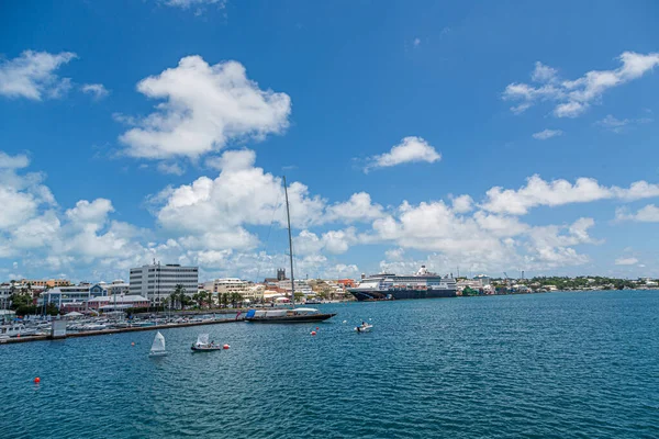 Hafen in hamilton bermuda — Stockfoto