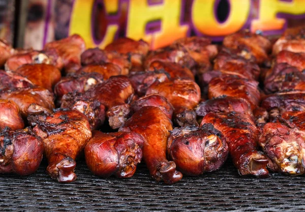 Gegrilde Turkije benen — Stockfoto