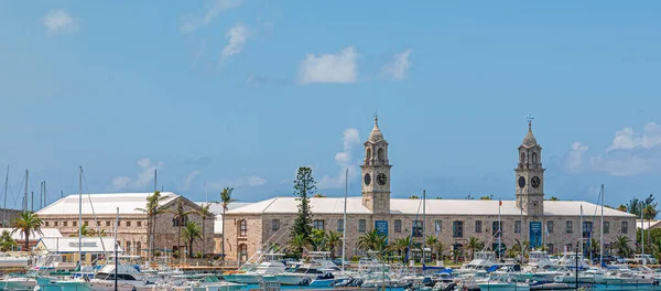 Vecchio Cantiere Navale Passato Bacino Yacht — Foto Stock