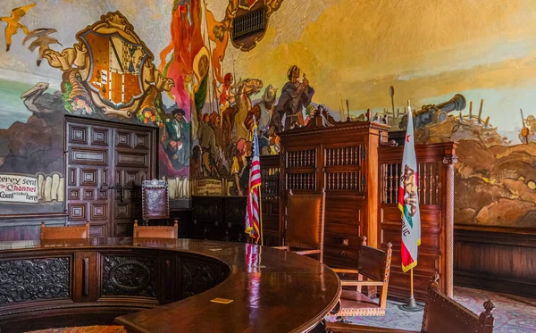 Mesa del Consejo en Ayuntamiento — Foto de Stock