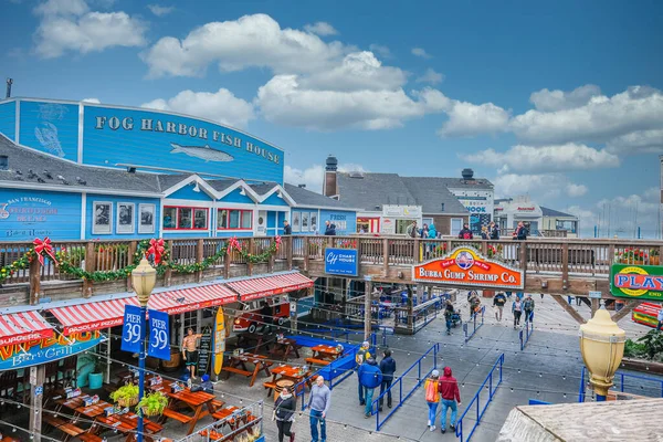 Pier 39 From Above — Stock Photo, Image