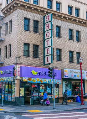 San Francisco 'daki T ve T Kafe.