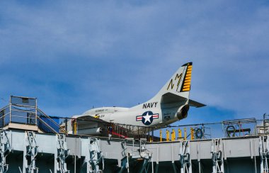 USS Midway 'de A4 Skyhawk