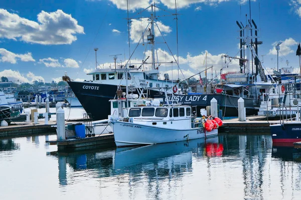 Kereskedelmi halászhajók itt: San Diego — Stock Fotó