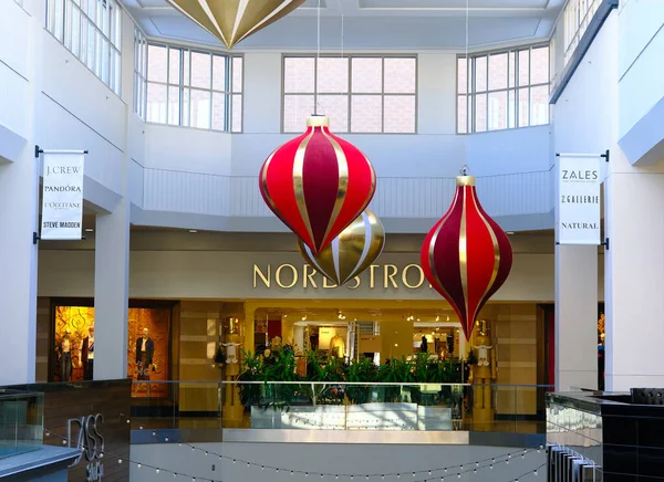 Nordstroms no Natal no Shopping — Fotografia de Stock