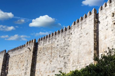 Lizbon 'da Antik Taş Duvar