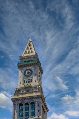 Boston Skyline 'daki Saat Kulesindeki Simge