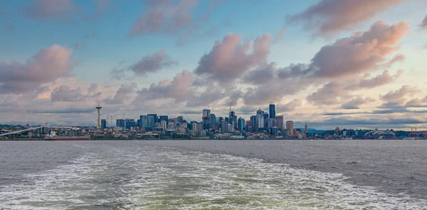 Seattle 'dan Sea Across Sound' a — Stok fotoğraf
