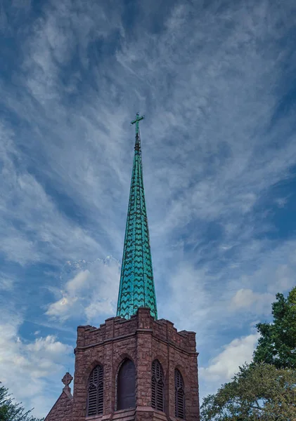 Old Bell Tower and Steeple — Stock Photo, Image