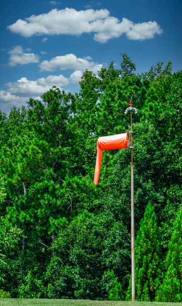 A Windsock with LIght Winds — Stock Photo, Image