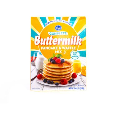 Krep ve Waffle karışımı.