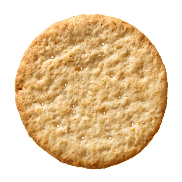 Casse Blé Vue Dessus Biscuit Avoine Repas Entier Isolé Sur — Photo