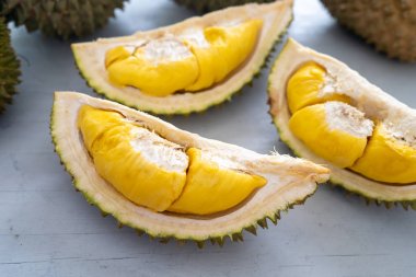 Malezya 'nın ünlü meyveleri Durian Musang Kralı