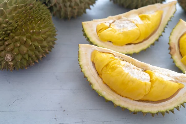 Malaysia famous fruits durian musang king — Stock Photo, Image