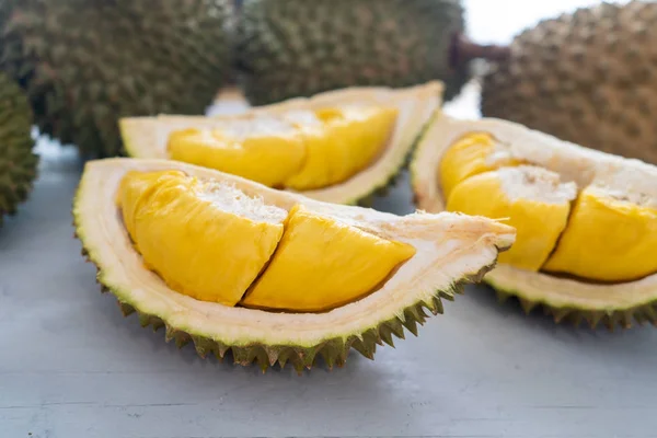 Malaysia famous fruits durian musang king — Stock Photo, Image