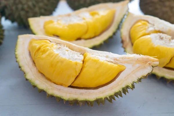 Malaysia famous fruits durian musang king — Stock Photo, Image