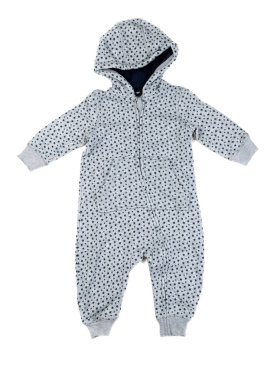 Çocuk pamuk genel gri. Beyaz arka plan üzerinde izole