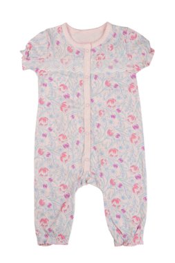 Çocuk romper. Beyaz arka plan üzerinde izole