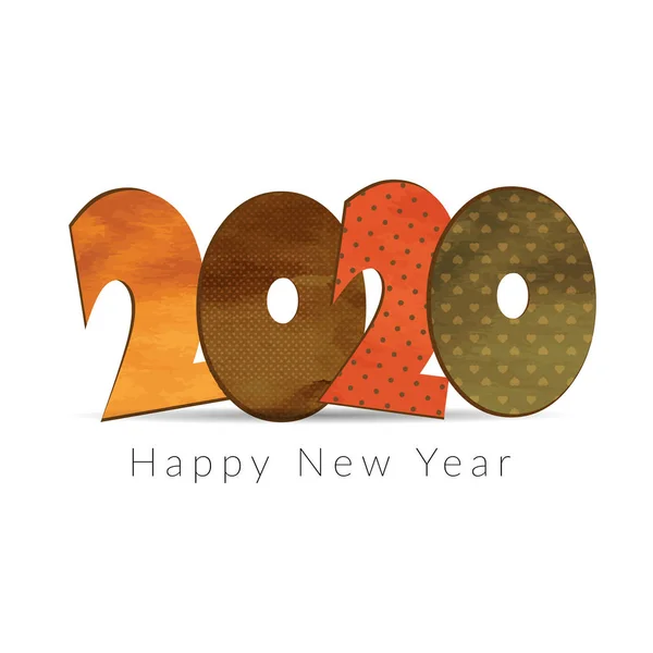 Bonne année 2020 — Image vectorielle